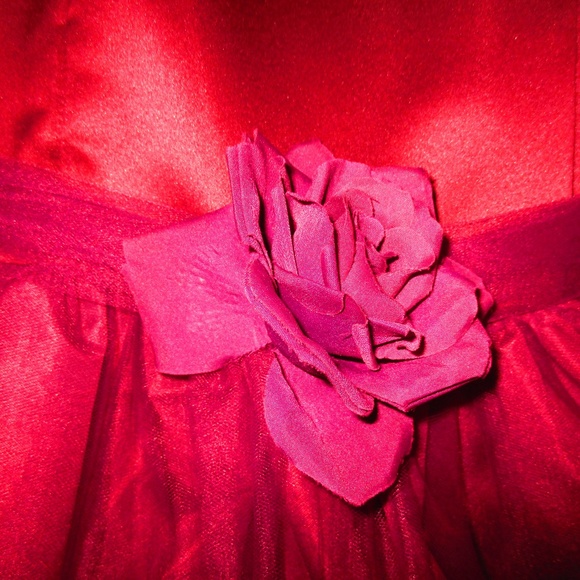 TIP TOP PARTY DRESS.FORMAL.WINE.16.NWT.BEAUTIFUL - Picture 3 of 7